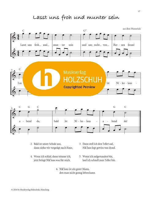 Lasst uns froh und munter sein